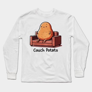 Couch Potato Long Sleeve T-Shirt